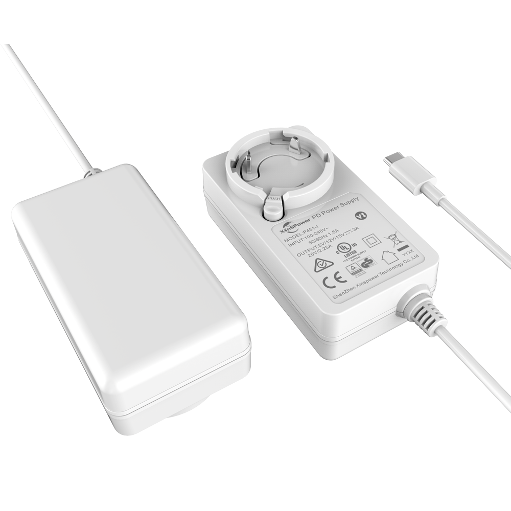 PD45W Interchangeable power adapter